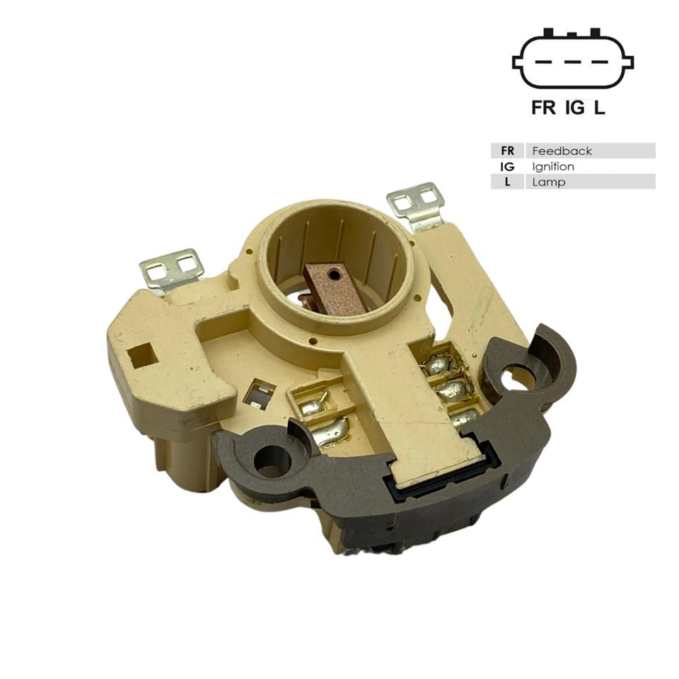 12V KÖMÜRLÜ KONJEKTÖR MITSUBISHI TİPİ (3 FİŞ DİK SOKET) (FR IG L) HONDA KOREA
