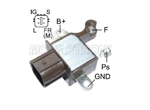 12V ALTERNATÖR KONJEKTÖR DENSO TİPİ DÜZ SOKET (4 FİŞ) ( IG-S-L-FR-(M) ) TOYOTA