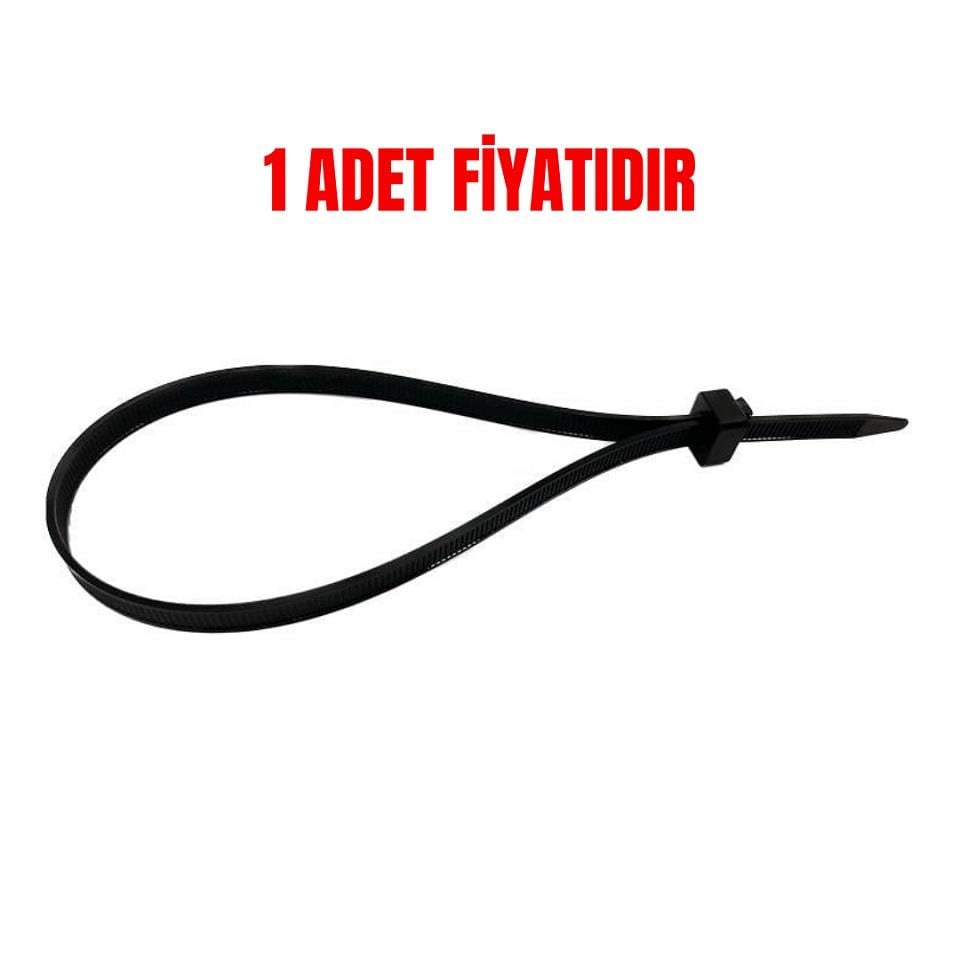 HELLERMANN KABLO BAĞI 7.6 X 375 SİYAH (ŞASİ TİPİ) (TEK DELİKLİ UYGULAMA ALANLARI İÇİN) (1 AD)