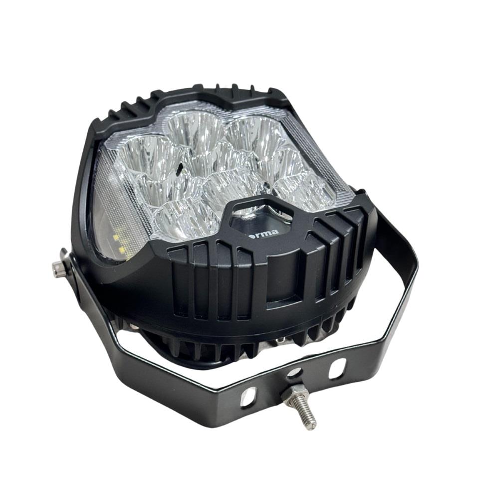 9V-32V LED LAMBA OFF-ROAD (9 LEDLİ) BEYAZ (YUVARLAK) (163*167 MM)