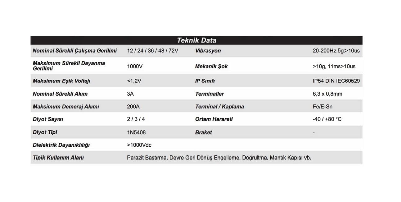 ELO 12V-24V DİYOT ÜNİTESİ 1 GİRİŞ 4 ÇIKIŞ (ELEKTRONİK DEVRE KORUMA RÖLESİ) (30-85-86-87-87a)