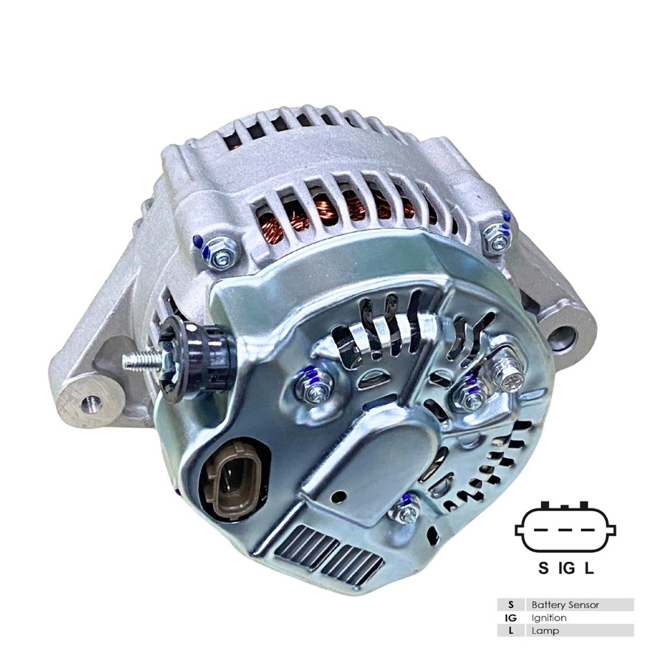 12V ALTERNATÖR DİNAMO 70 A (3 FİŞ OVAL SOKET) (S-IG-L) TOYOTA COROLLA 1.3/1.6 1992-1999