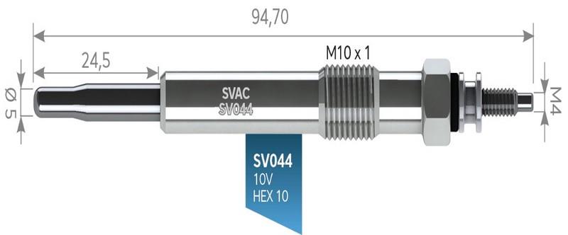 SVAC 11V KIZDIRMA BUJİSİ FORD CONNECT