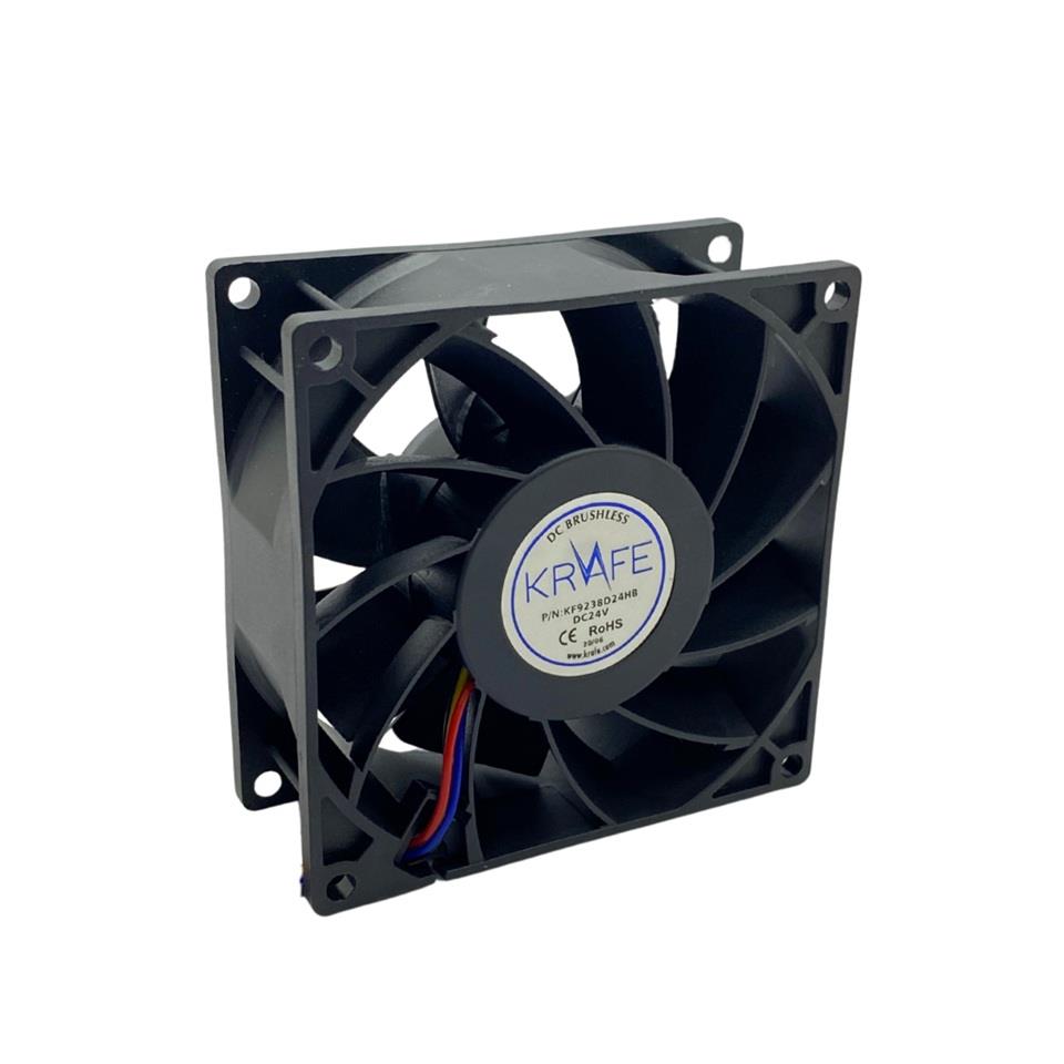 24V DC FAN 0.50 A (RULMANLI) (92*92*38)