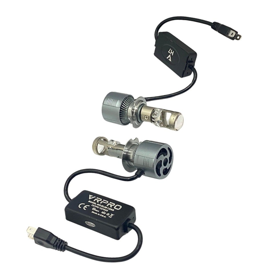 12V-24V H7 CSP LED XENON FAR AMPUL SETİ 6500K 18000 LÜMEN MERCEKLİ CANBUS