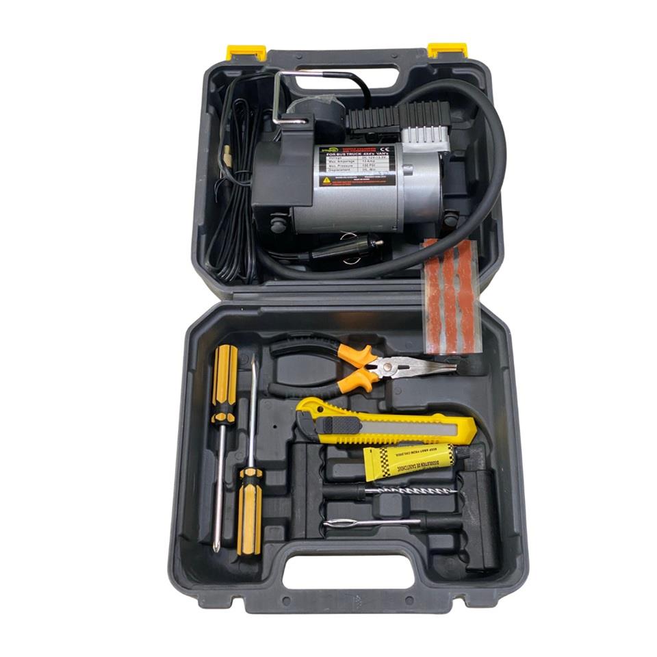 12V LASTİK ŞİŞİRME HAVA KOMPRESÖRÜ METAL PİSTONLU 150 psi (TAMİR KİTLİ)