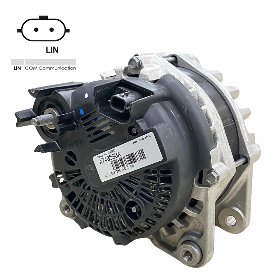 VALEO 12V ALTERNATÖR DİNAMO 180 A (LIN) DACIA DOKKER/DUSTER/LOGAN-RENAULT CAPTUR/CLIO/KADJAR/MEGANE
