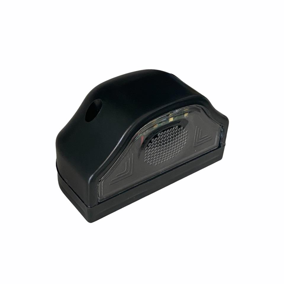 12V-24V PLAKA LAMBASI 4 LEDLİ (SİYAH) (101*60 MM)