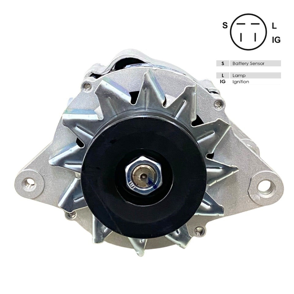 24V ALTERNATÖR DİNAMO HITACHI TİPİ 35 A (3 FİŞ) (S-L-IG) ISUZU NPR