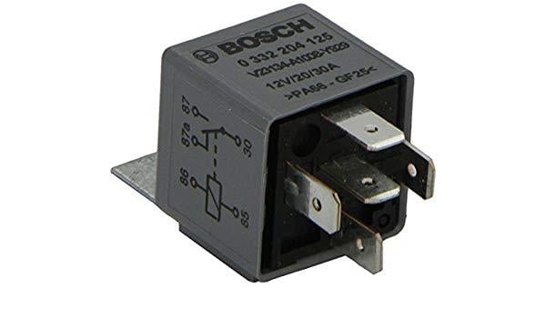 BOSCH 12V RÖLE 5 UÇLU METAL (ÇİFT PLATİN) (30-85-86-87-87a)