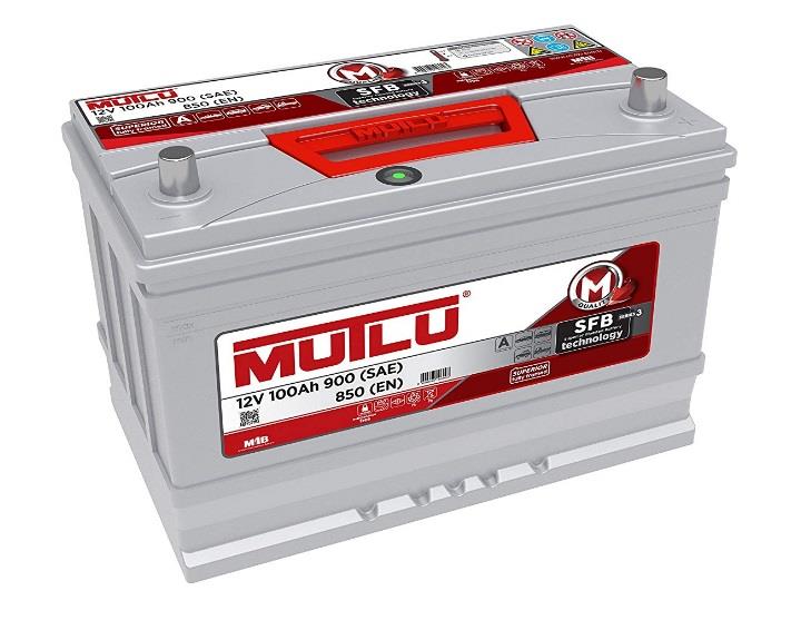 MUTLU 12V 100 AH AKÜ SFB 760 A (EN) (306*175*224) (YÜKSEK DÜZ)