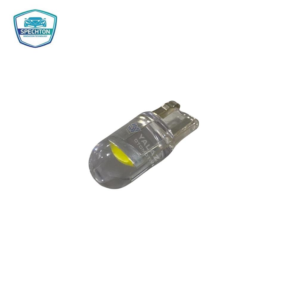 SPECHTON 12V DİPSİZ AMPUL T10 COB LEDLİ 6000K (1 AD)