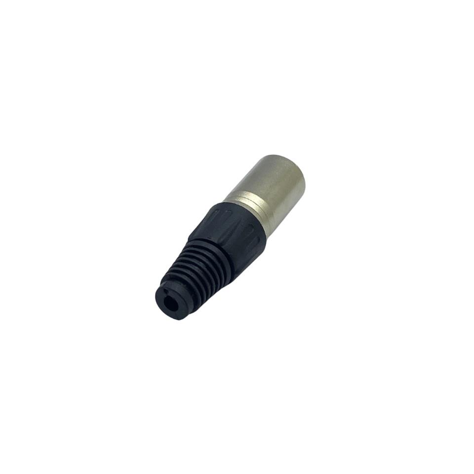 CANON ERKEK JACK FİŞ XLR (AKÜ ŞARJ SOKETİ 3 FİŞ) (ENGELLİ ARACI)