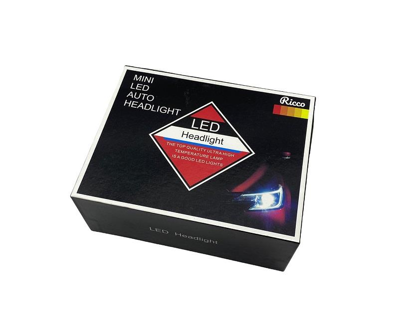 12V-24V H27 COB LED XENON FAR AMPUL SETİ 10.000K 8000 LÜMEN (BUZ MAVİ)