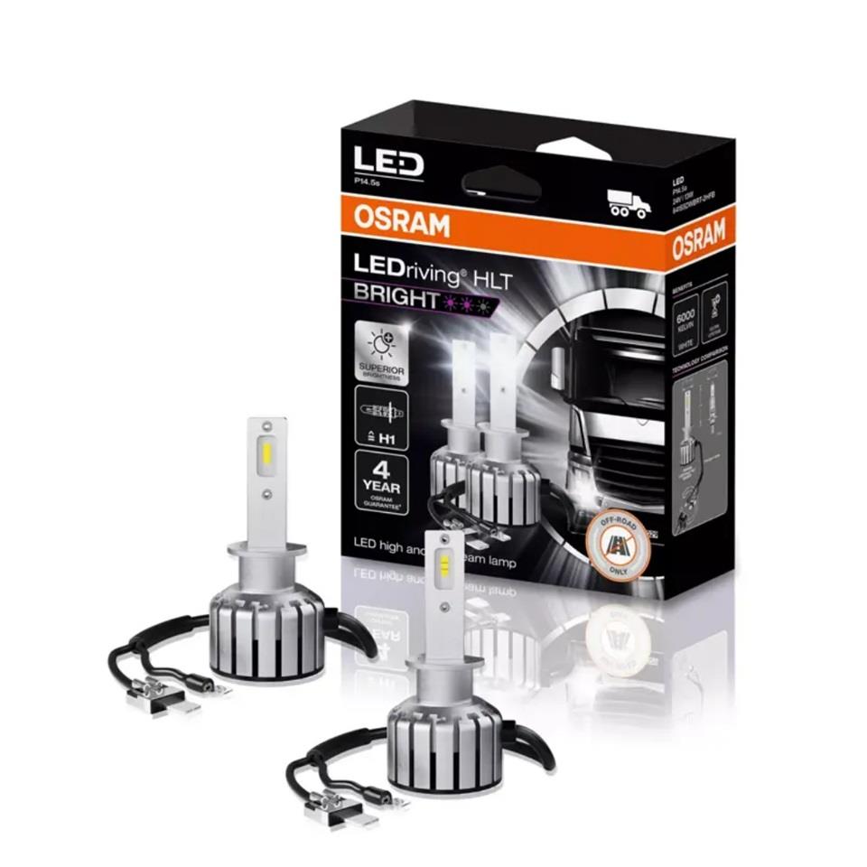 OSRAM 24V H1 XENON LED FAR AMPUL SETİ 6000K