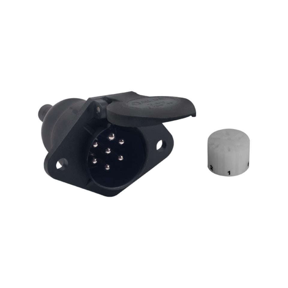 AKSA TIR DORSE ELEKTRİK SOKETİ (RÖMORK FİŞİ) (7'Lİ DİŞİ) (N TİPİ)