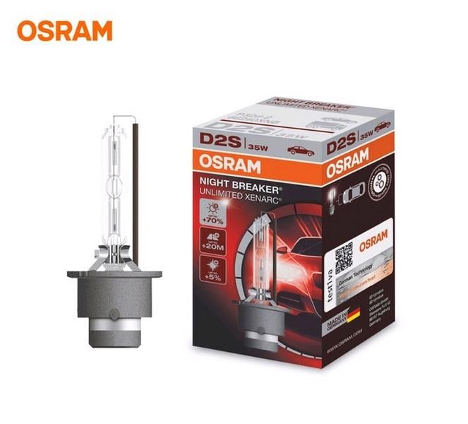 OSRAM 12V-85V XENON AMPUL D2S 35W 4350 K +%70 FAZLA IŞIK (NIGHT BREAKER UNLIMITED)