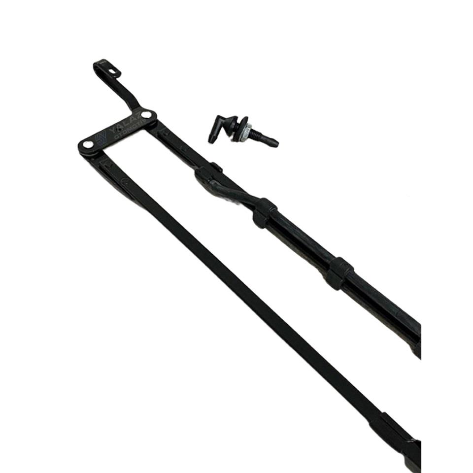 SİLECEK KOLU ÇİFTLİ ANA KOL+YARDIMCI KOL GRUBU (KANCALI-BRAKETLİ-FISKİYELİ) (KONİK FREZE) 600 MM