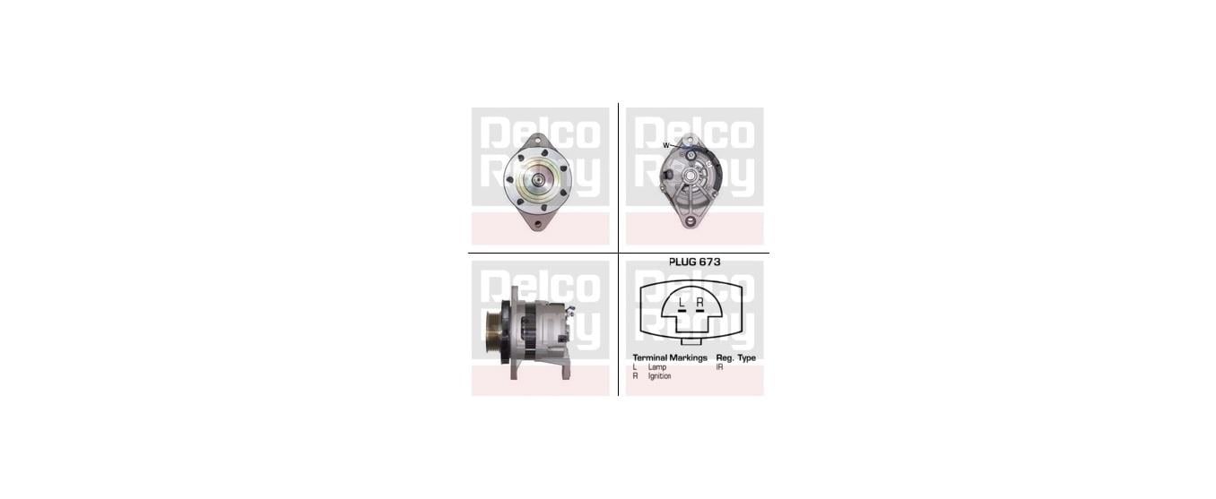 DELCO 24V ALTERNATÖR DİNAMO 45 A (SOKETLİ IG/L) DAEWOO DOOSAN