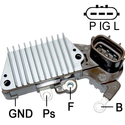 12V ALTERNATÖR KONJEKTÖR NIPPON DENSO (3 FİŞ) (P-IG-L) CATERPILLAR