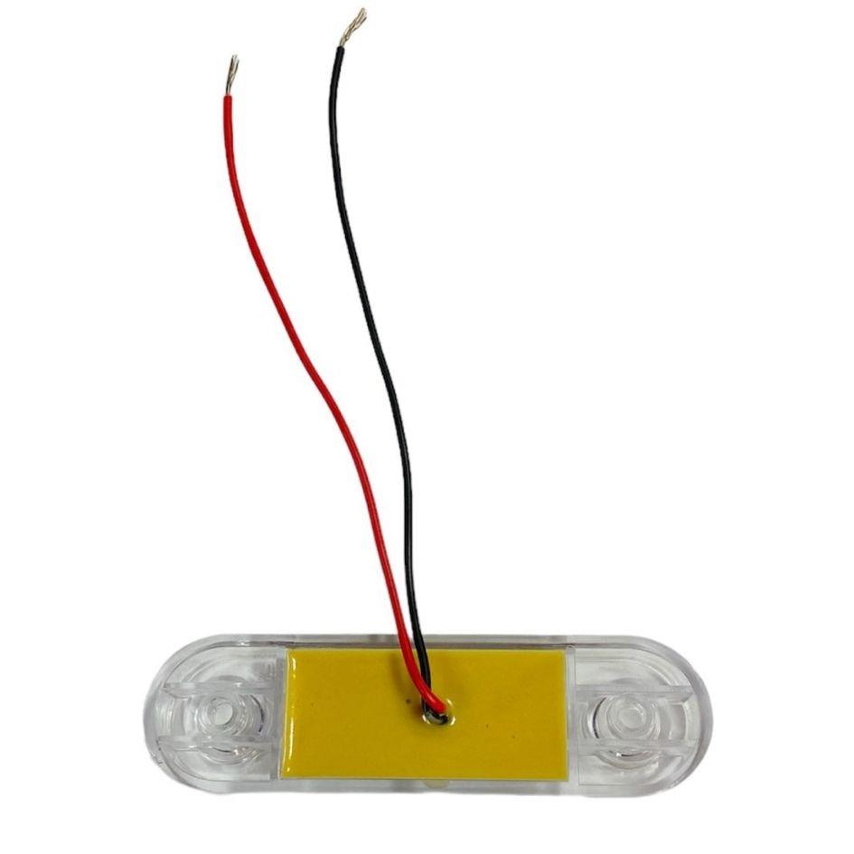 12V-24V PARMAK LAMBA 9-LEDLİ BEYAZ GENİŞ (85*25 MM)