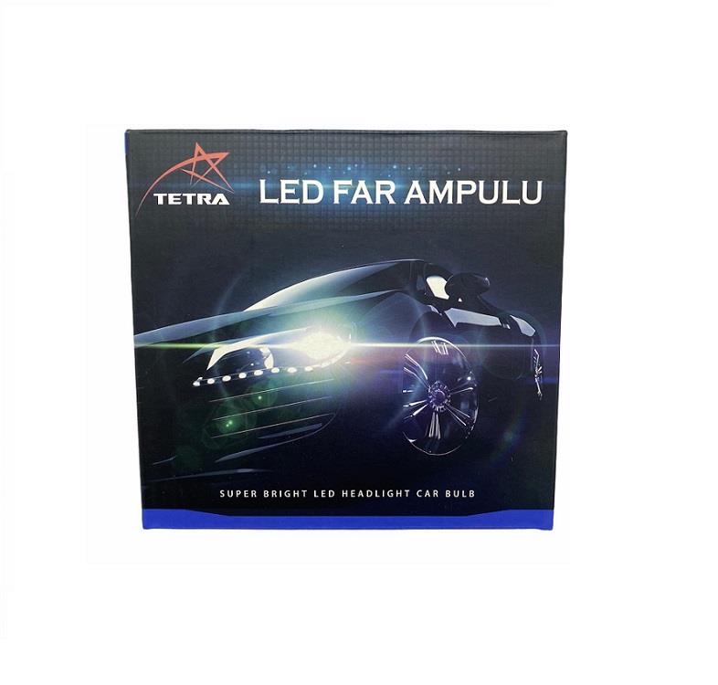 TETRA 9V-32V H7 CSP LED XENON FAR AMPUL SETİ 6500K 8000 LÜMEN