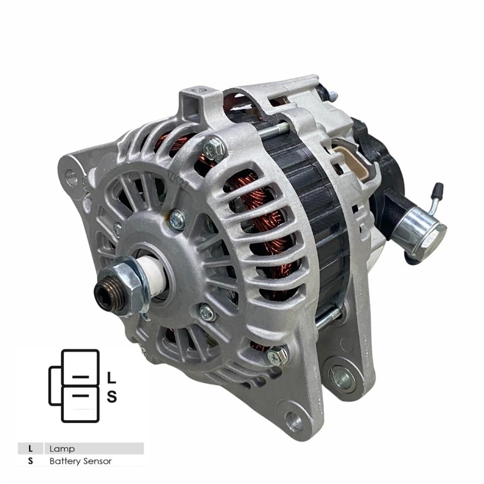 12V ALTERNATÖR DİNAMO VAKUMLU MITSUBISHI TİPİ 110 A HYUNDAI H1/KIA SORENTO 2.5 CRDI 2002-2006
