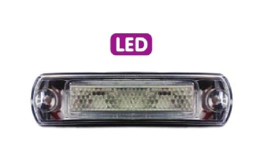 12V-24V KAŞ TEPE LAMBASI (LEDLİ) (KIRMIZI) MAN-MERCEDES TRAVEGO