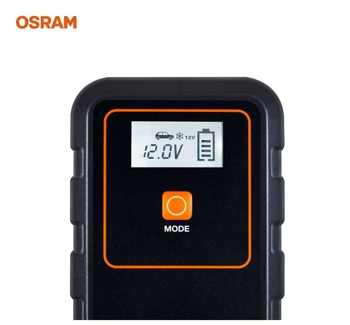 OSRAM 6V-12V ŞARJ REDRESÖRÜ (AKILLI AKÜ ŞARJ CİHAZI) OTOMATİK 6 A (6V-3 A / 12V-6 A) (+ AGM)