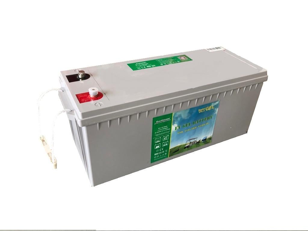 EVEREXCEED 12V 195 AH JEL AKÜ (550*210*220) (56 KG)