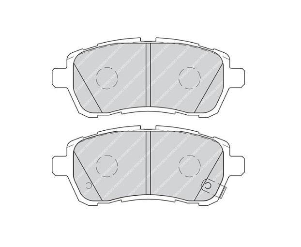 FERODO ÖN FREN BALATASI DAIHATSU SIRION/MATERIA-FORD FIESTA VI 2005 >MAZDA 2 2007-2015