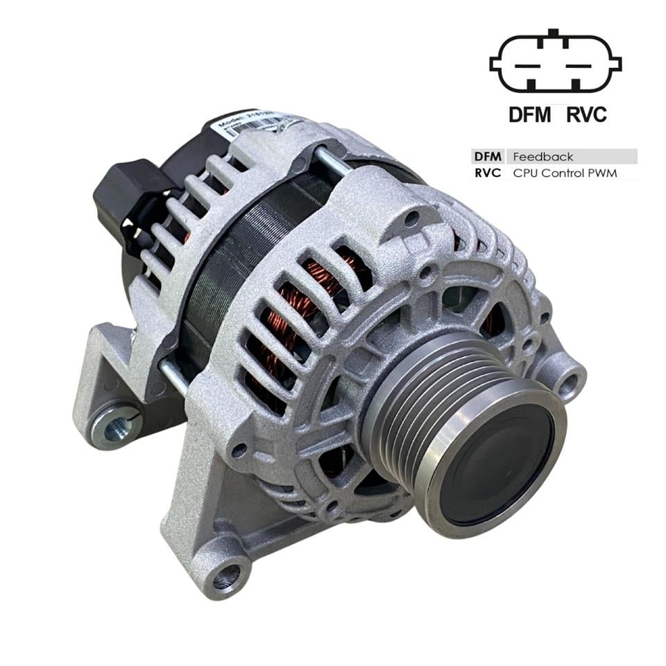 12V ALTERNATÖR DİNAMO DELCO TİPİ 100 A (SOKETLİ 2 FİŞ) (DFM RCV) CHEVROLET-OPEL ASTRA J/INSIGNIA-VW