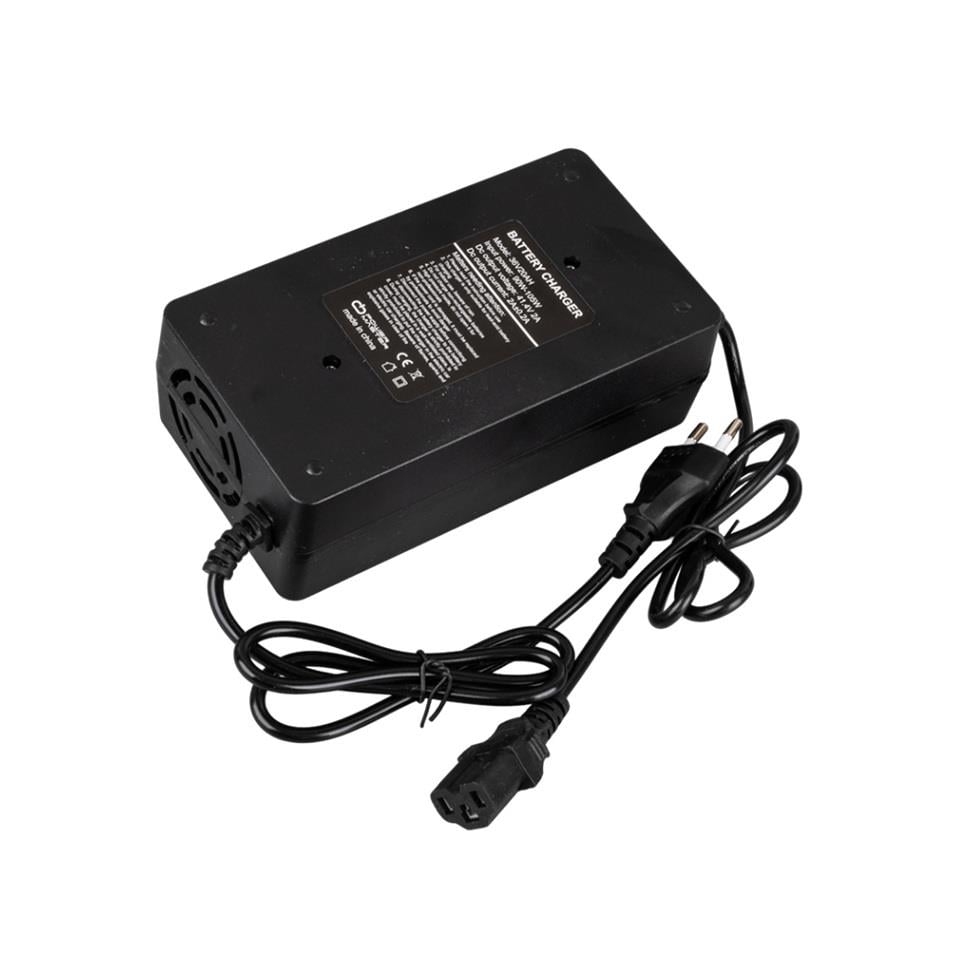 36V ELEKTRİKLİ BİSİKLET ŞARJ REDRESÖRÜ (AKÜ ŞARJ CİHAZI) OTOMATİK 3 A