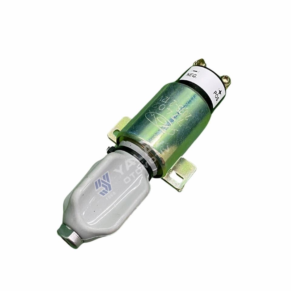 12V STOP SELENOİDİ AYAKLI (PLATİNLİ) KUBOTA-MITSUBISHI