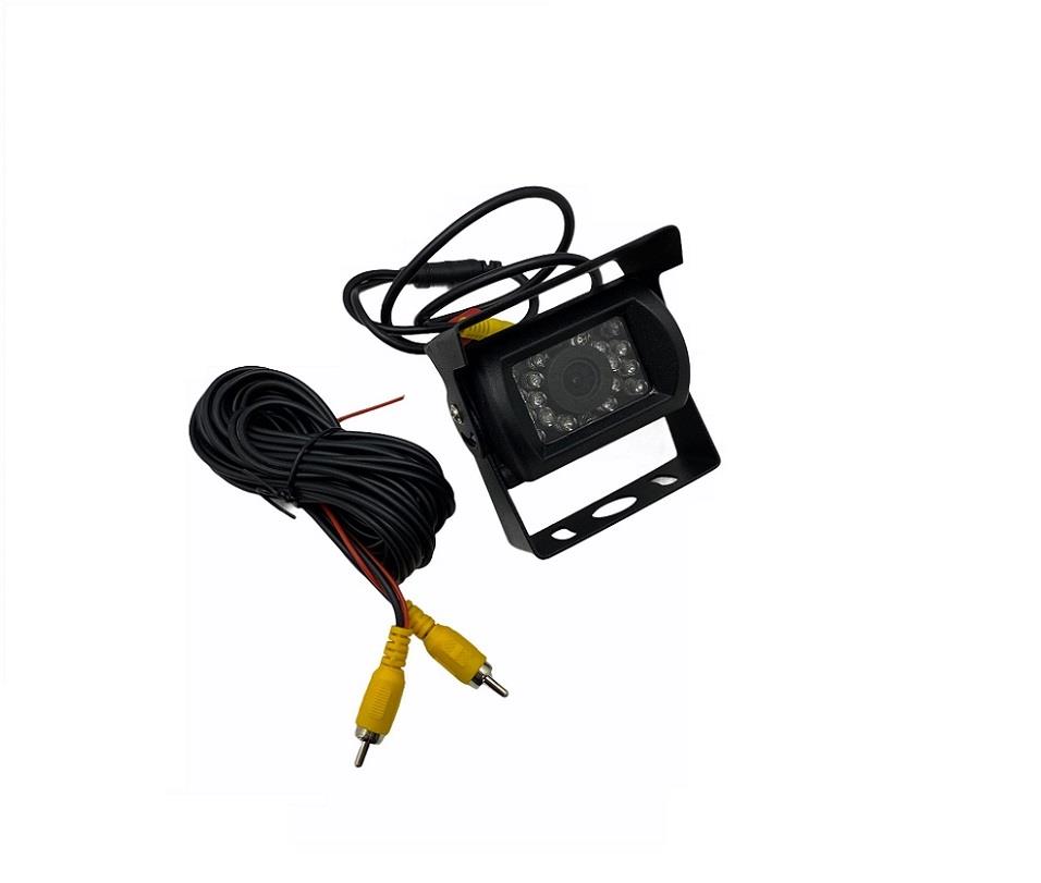 12V-24V KAMERA (GECE GÖRÜŞLÜ) ŞAPKALI AYAKLI KARE
