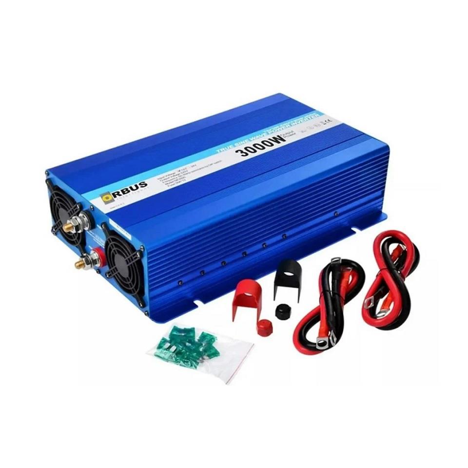 ORBUS INTELLİGENT 12V DC > 230V AC İNVERTER 3000W (TAM SINUS)
