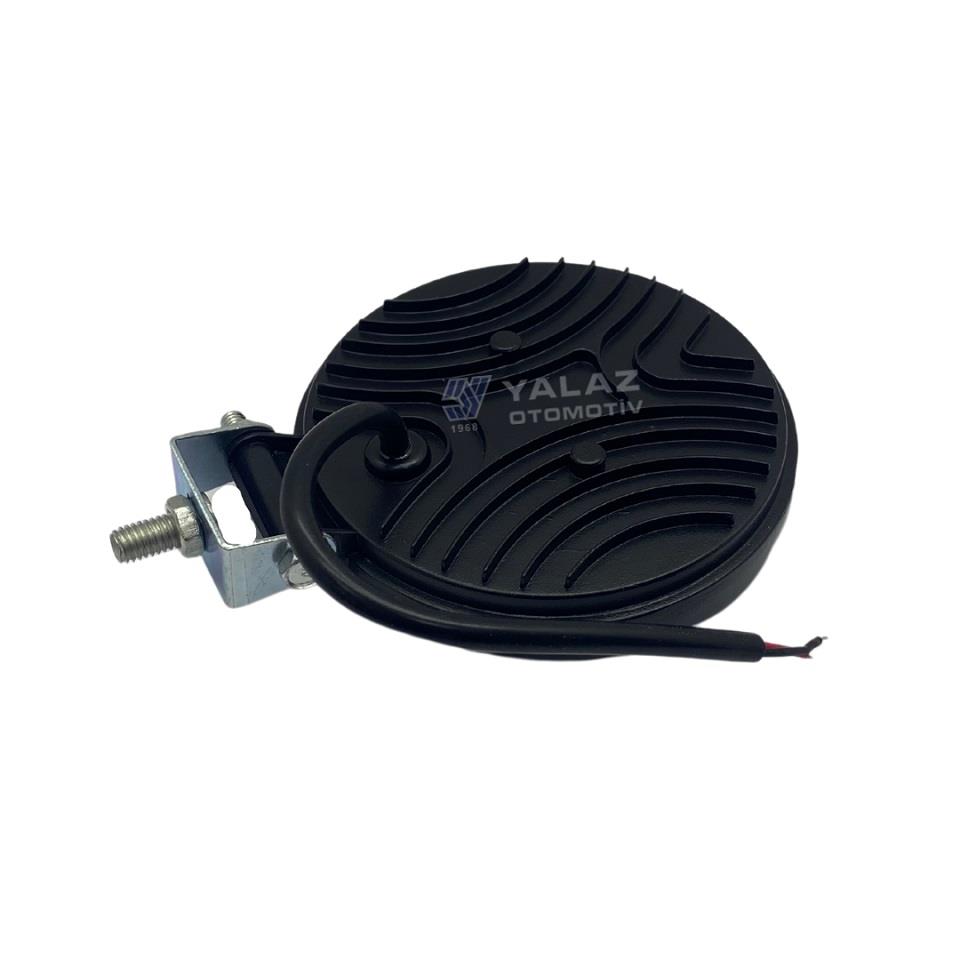 12V-24V ÇALIŞMA LAMBASI YUVARLAK (14 X 3W POWER LEDLİ) (112*125 MM)