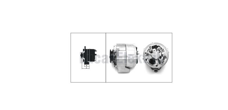 LUCAS 24V ALTERNATÖR DİNAMO BOSCH TİPİ 55 A (L) DAF-MAN-MERCEDES AXOR/ATEGO (GENİŞ AYAK)