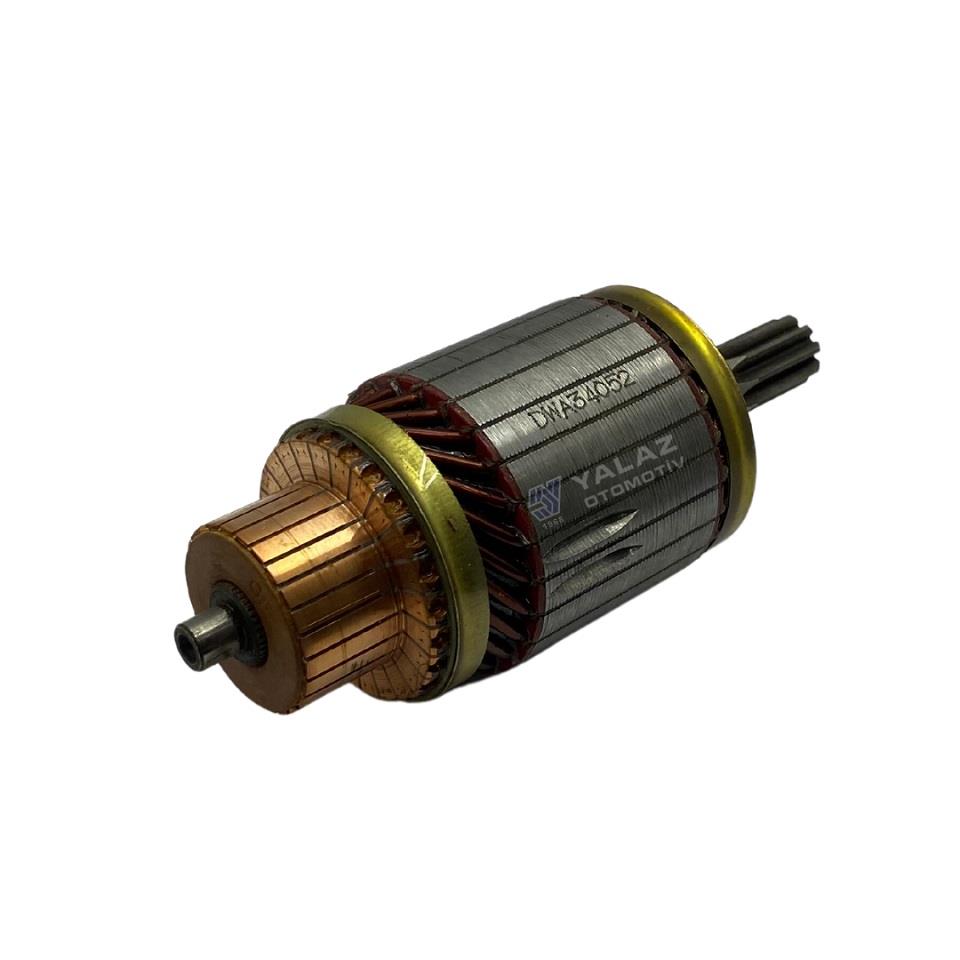12V MARŞ KOLLEKTÖRÜ MITSUBISHI TİPİ 9 DİŞ (ARKA MİL ÇAPI 8 MM) FORD RANGER-MAZDA E2500 YM