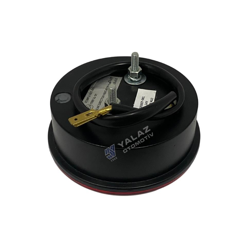 FARPLAS 24V SİNYAL LAMBASI LEDLİ (YUVARLAK) GÜLERYÜZ COBRA-MITSUBISHI-OTOKAR-TEMSA (122 MM)