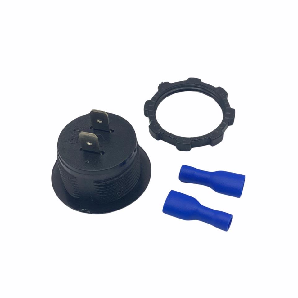 6V-32V DİJİTAL VOLTMETRE (BOMBELİ TİP) (KIRMIZI IŞIK) (28 MM)