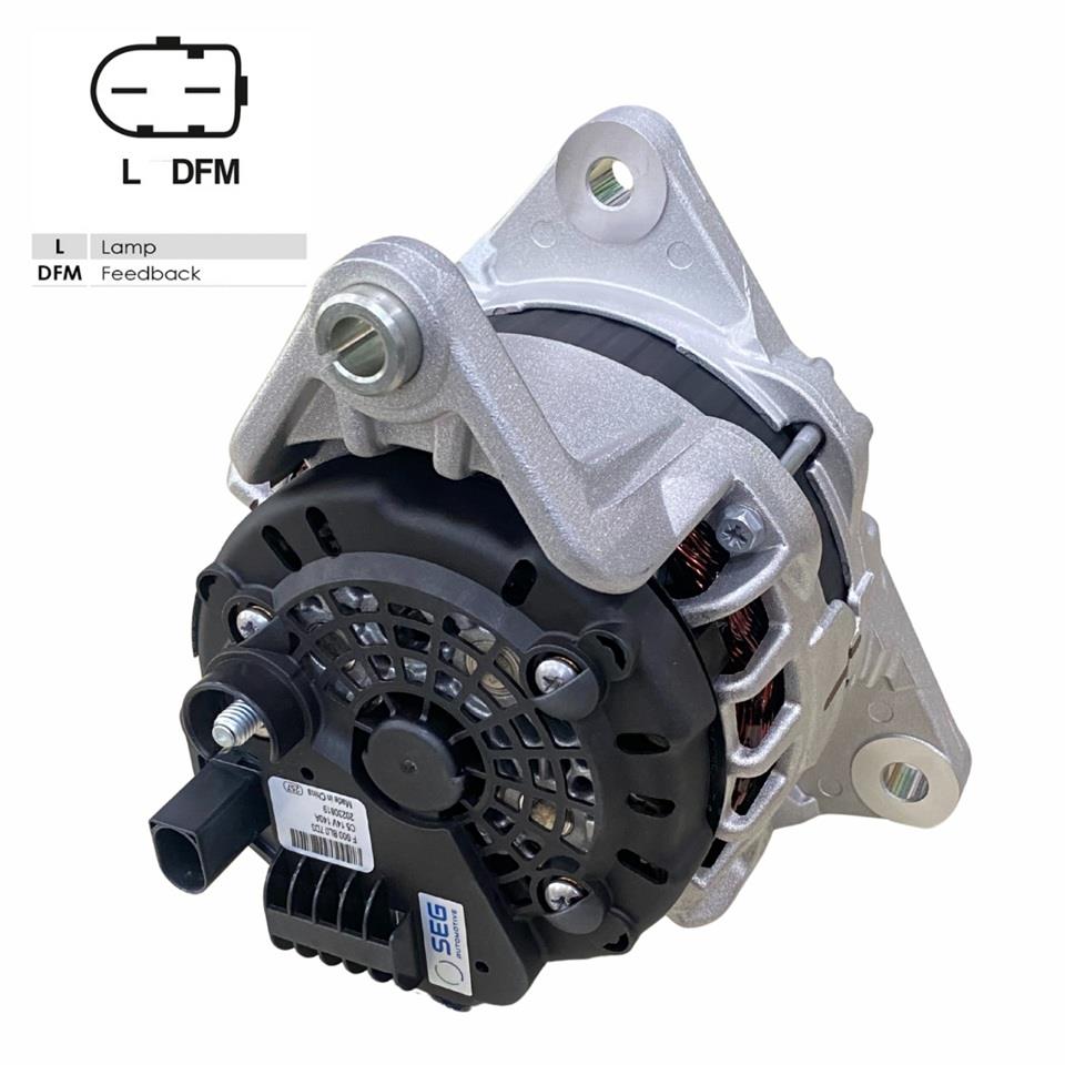 SEG 12V ALTERNATÖR DİNAMO 140 A (L-DFM) CITROEN-FIAT-FORD-IVECO-MERCEDES-MITSUBISHI-PEUGEOT-TEMSA