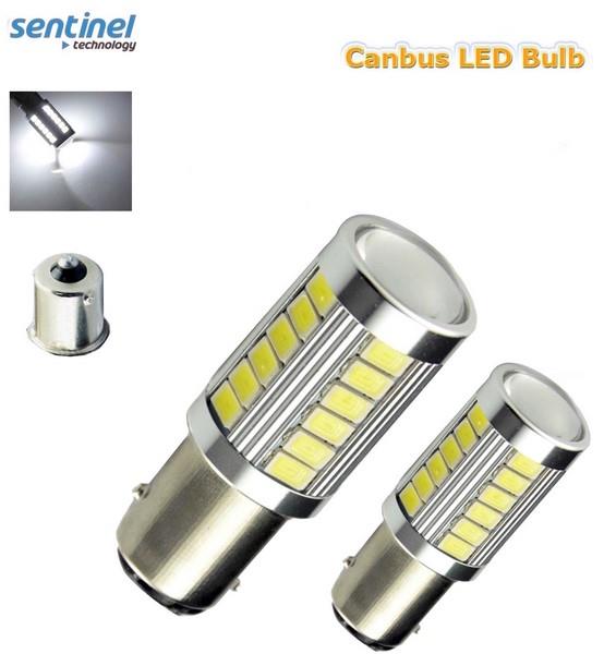 12V 93 AMPUL 33 LEDLİ BEYAZ (MERCEKLİ) CB (2 AD)