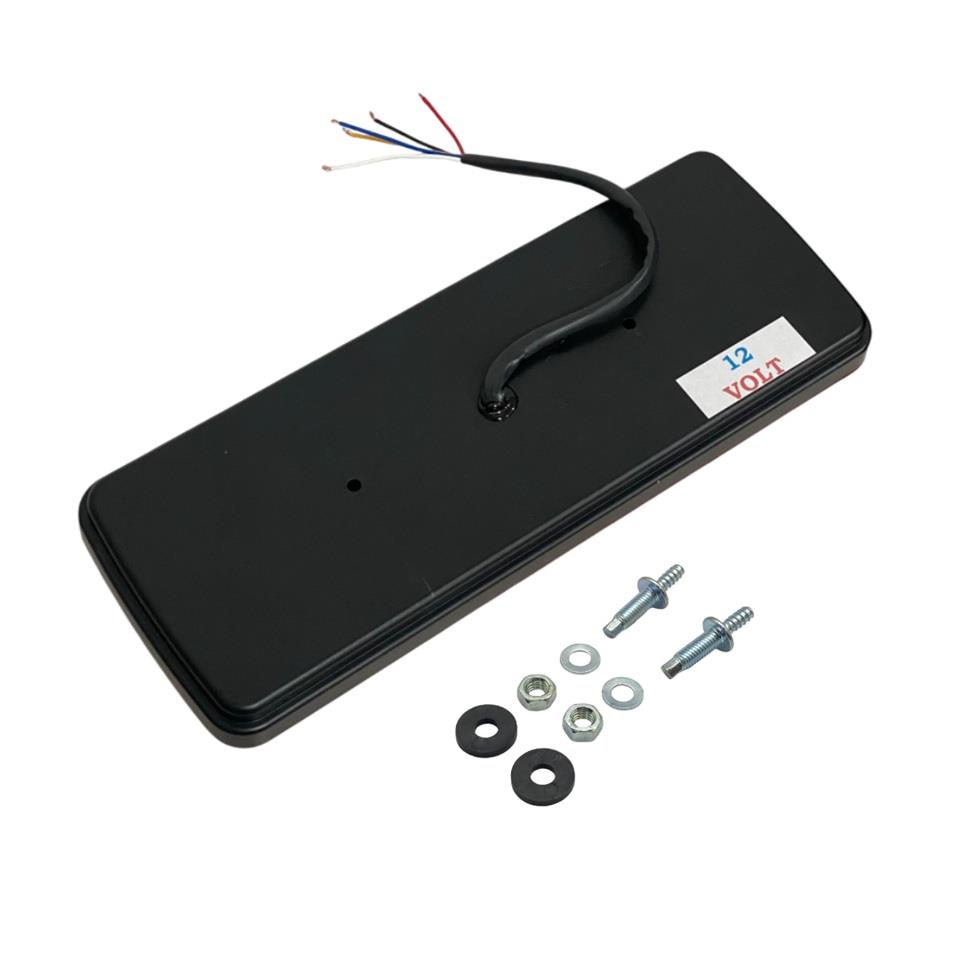 12V STOP LAMBASI (NEON LEDLİ-KAYAR SİNYALLİ) (4 FONKSİYONLU) (365*130*40 MM) E BELGELİ