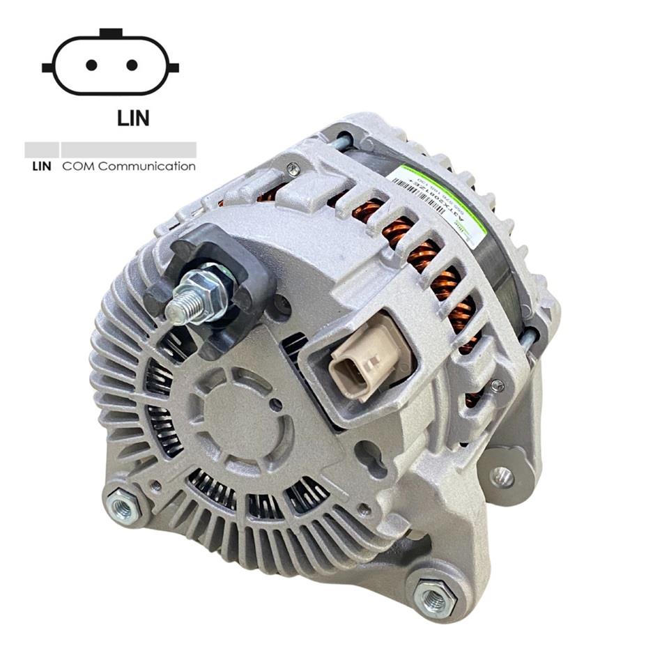12V ALTERNATÖR DİNAMO 185 A (2 FİŞ) (LIN) MERCEDES VITO-NISSAN NAVARA-RENAULT FLUENCE/MEGANE