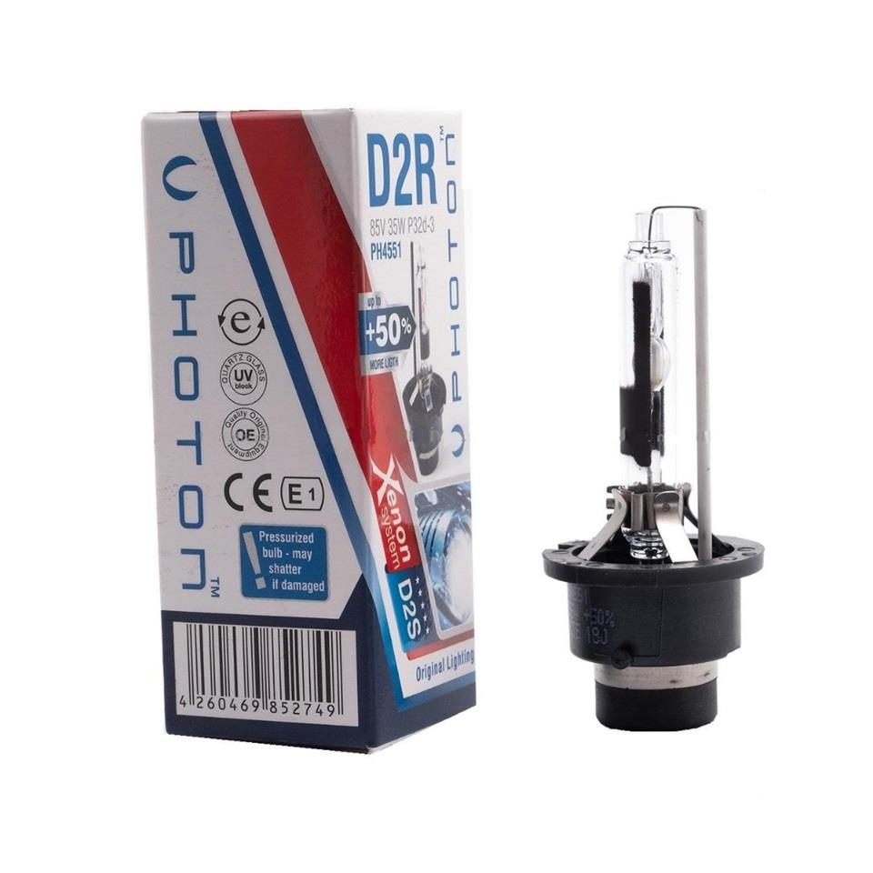 PHOTON 85V XENON AMPUL D2R 35W 6000K +%50 FAZLA IŞIK
