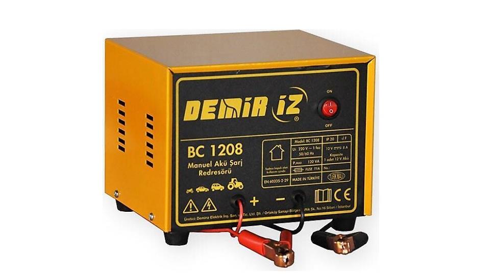 DEMİRİZ 12V ŞARJ REDRESÖRÜ 9 A (AKÜ ŞARJ CİHAZI)
