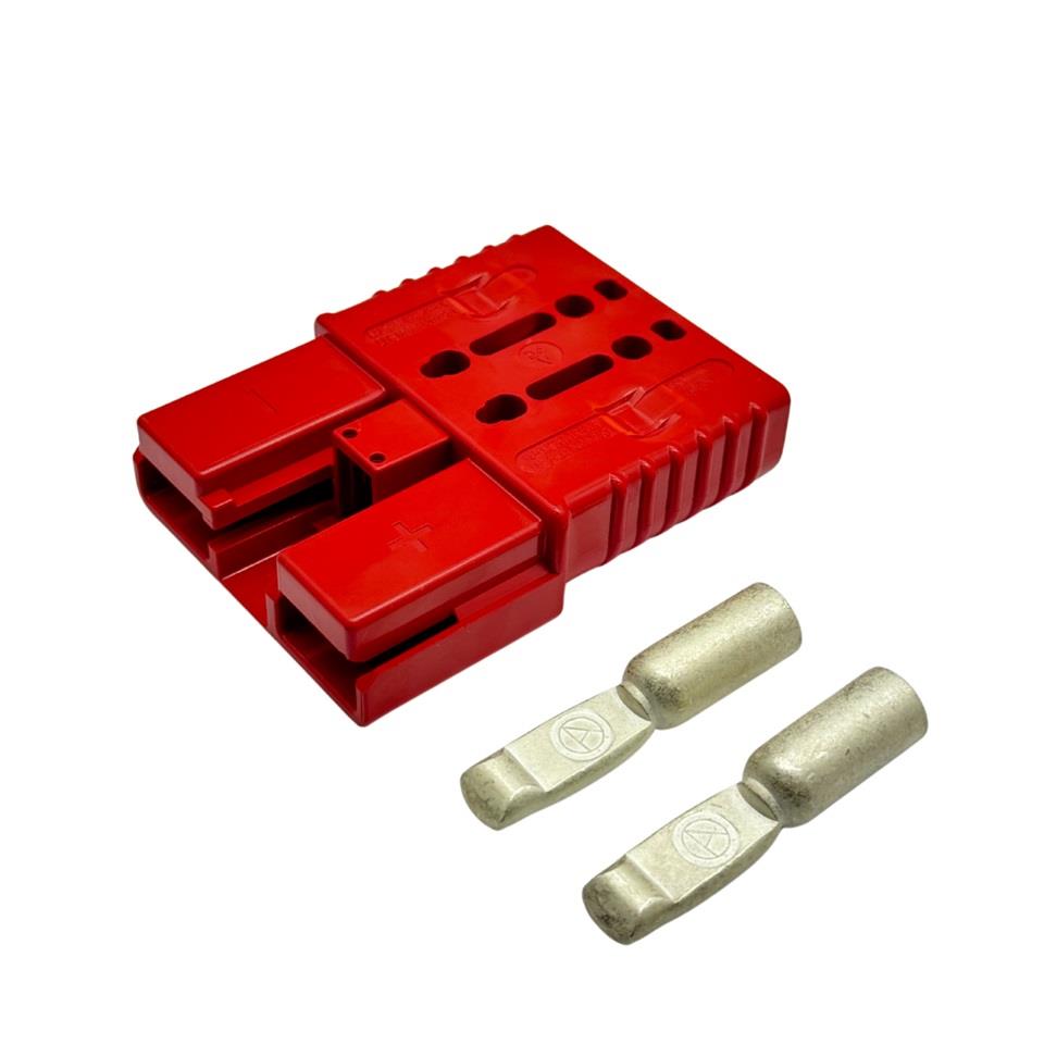36V-150V ELEKTRİKLİ FORKLİFT AKÜ SOKETİ 160 A (35 MM/50 MM) (KIRMIZI) (SBE160) (ÇAP:71 BOY:92 MM)