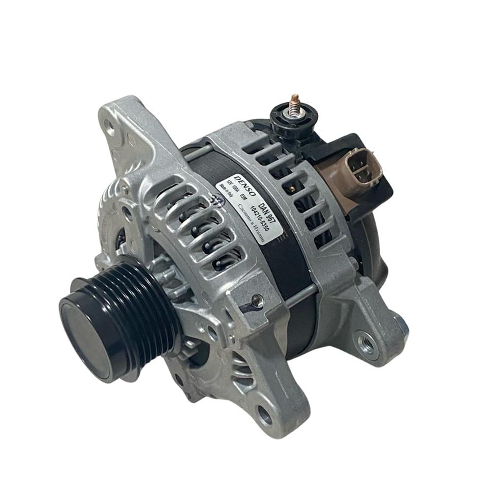 DENSO 12V ALTERNATÖR DİNAMO 100 A TOYOTA AURIS 1.6 VVTI 2007 >
