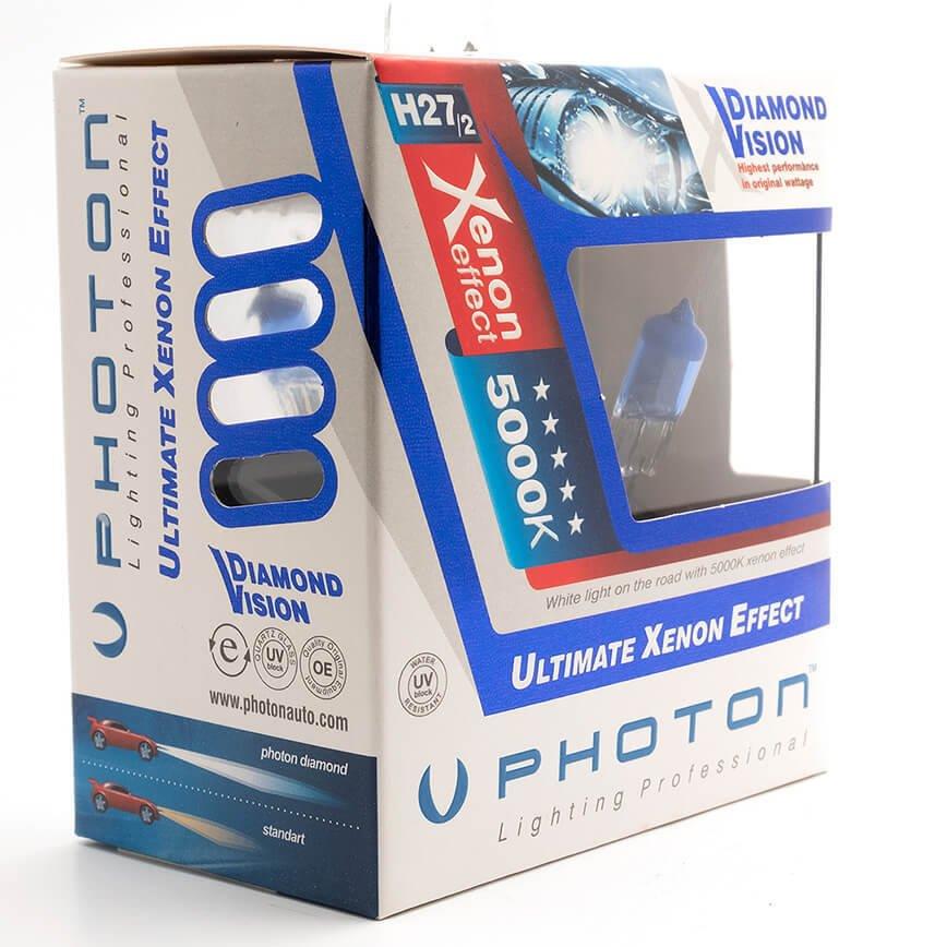 PHOTON 12V H27 AMPUL 27W DIAMOND VISION 5000K (881 L SOKET) (2 AD)